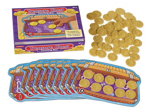Treasure Chest Counting Box