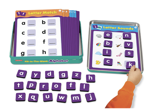 Alphabet Magnetic Activity Tin