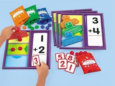 SLIDE & COUNT SIMPLE ADDITION CENTER