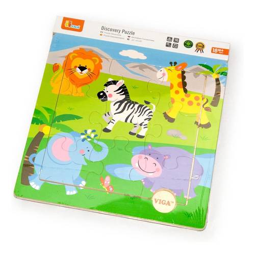 Discovery Puzzles Wild Animals