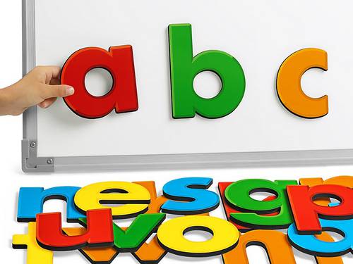 Jumbo Magnetic Letters - Lowercase