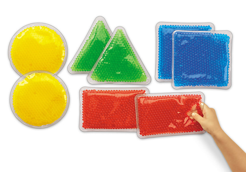 Gel-Bead Sensory Shapes - Set of 8