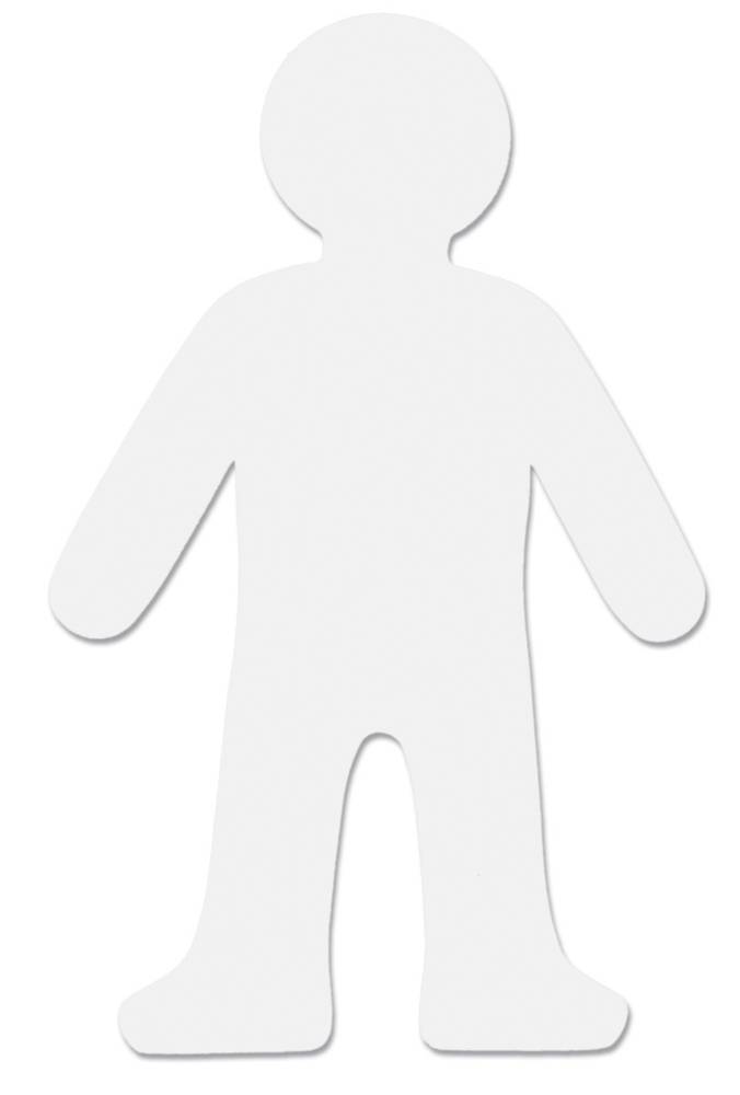 WHITE BOARD PEOPLE SHAPES