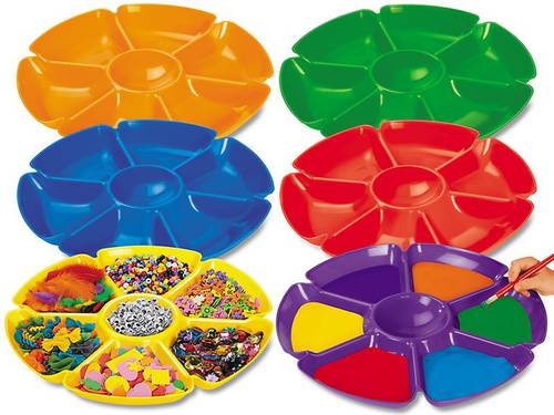 Paint & Craft Trays - Set of 6