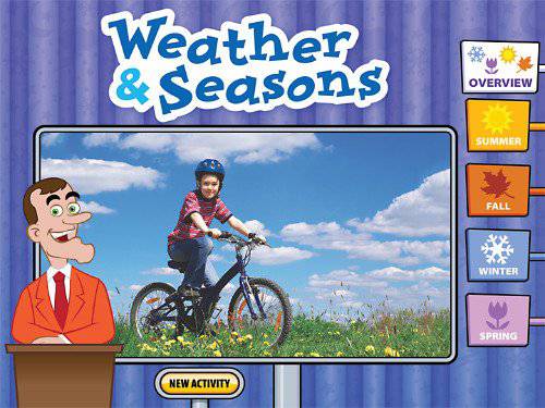 WEATHER & SEASONS INTERACTIVE ACTIVITIES CD-ROM Why do we have seasons?
