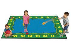 INDOOR/OUTDOOR NUMBER ACTIVITY CARPET SIZE 192X288 CM