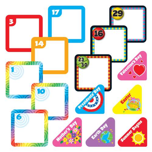 Calendar & Special Days Mini Bulletin Board Set