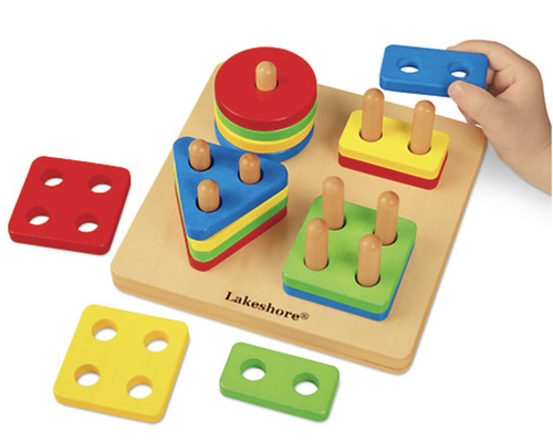 Sort-A-Shape Activity Board