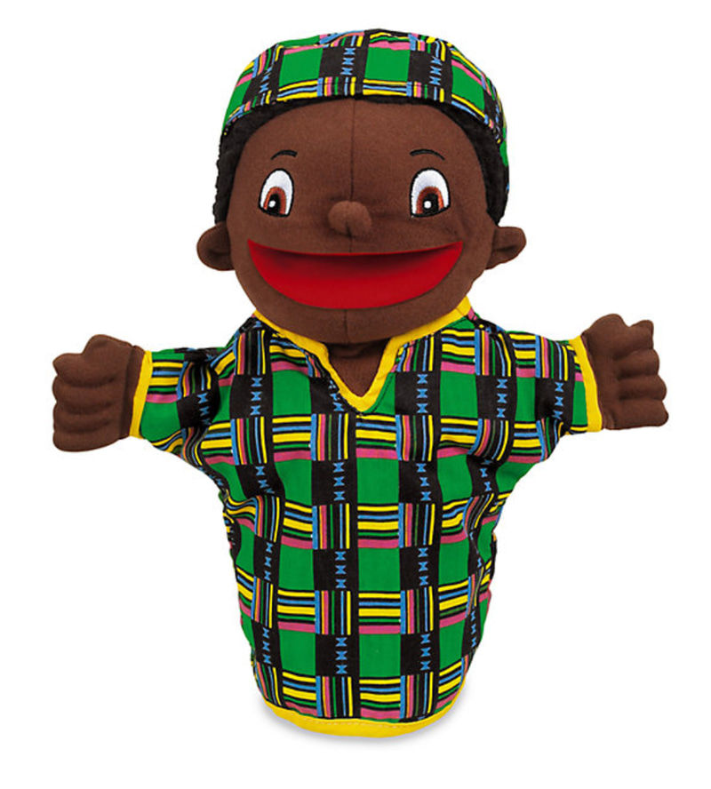 Let’s Talk! Ghanaian Boy Puppet