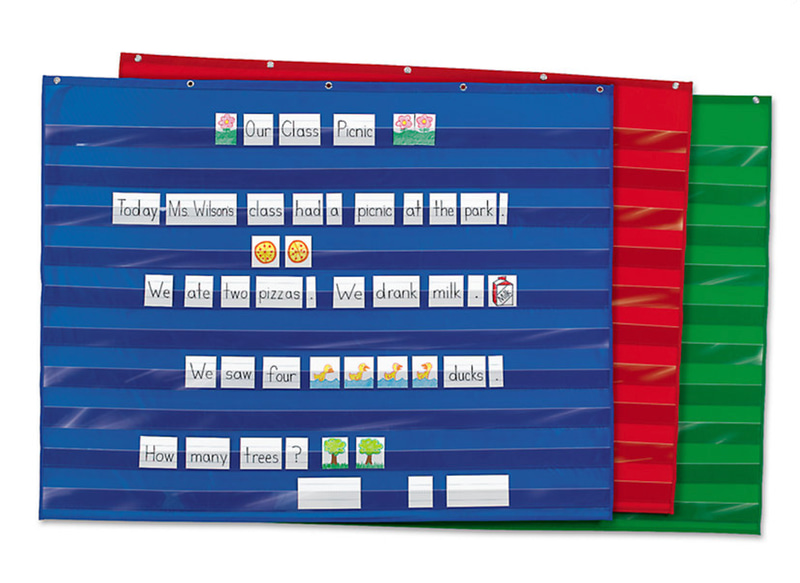 Heavy-Duty Extra-Wide Pocket Chart