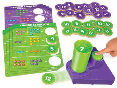 LAUNCH & MATCH NUMBER GAMES SIMPLE ADDITION