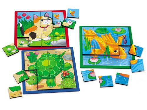 MATCH & BUILD MAGNETIC PUZZLES