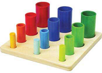 Cylinder Pegs Board