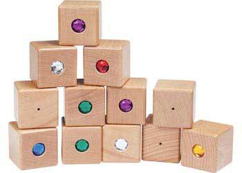 Sound Matching Gem Blocks Set of 12