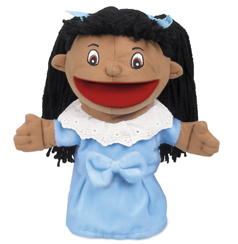 Let’s Talk! Hispanic Girl Puppet