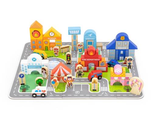 Viga - City Building Blocks (100 pcs)