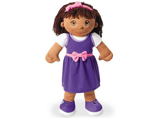 SOFT & WASHABLE SCHOOL DOLL - HISPANIC
