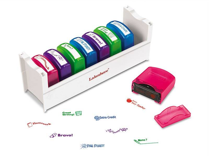 Self-Inking Teacher Stamps