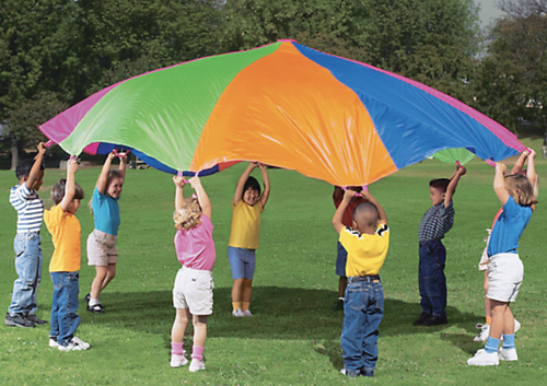 Rainbow School Parachutes