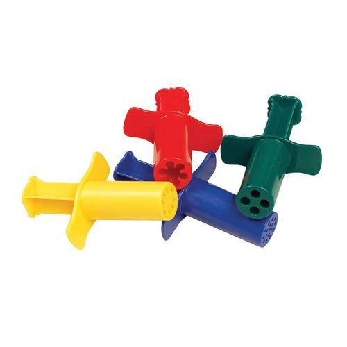 Dough Extruders ASSORTED SIZES, ASSORTED DESIGNS, 12 PIECES