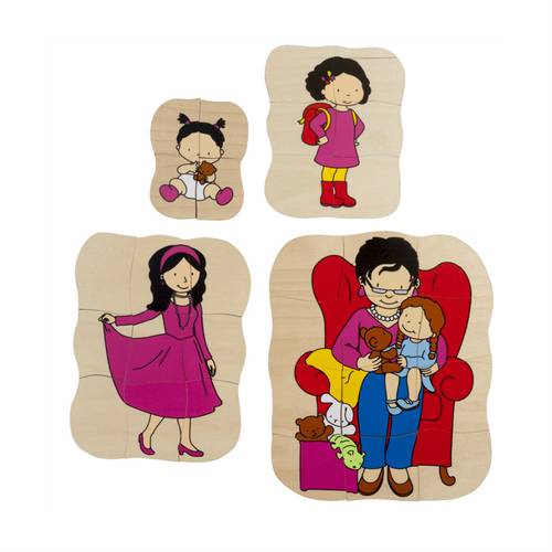GROWTHPUZZLE-Grandmother (31 pieces)