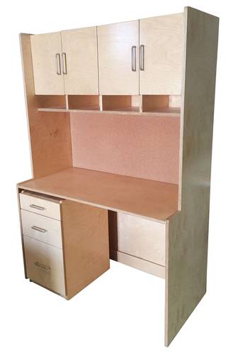 وحدة عمل : W 1200 X D 600/400 X H 1800 mm. 