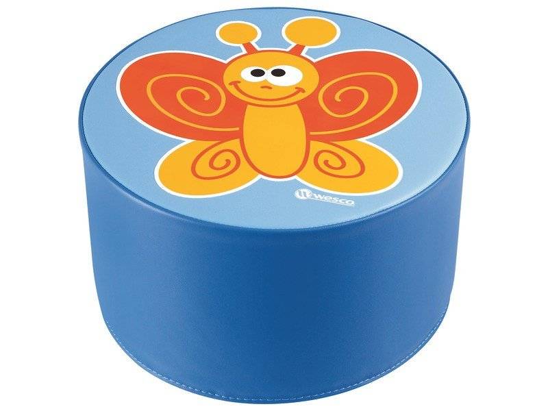 NATURE DECORATIVE POUFFES Butterfly
