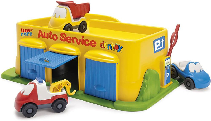 Dantoy Autoservice Garage and Car Park with Cars