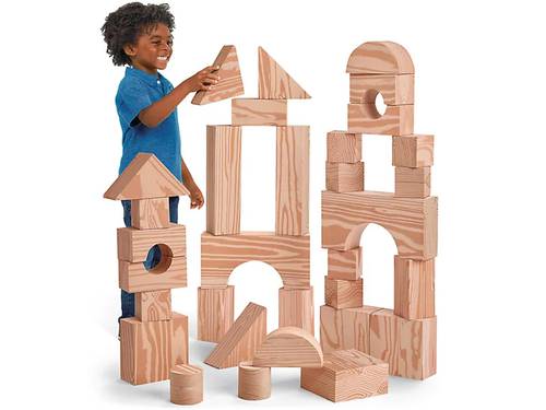 Looks Like Wood! Giant Soft Building BlocksNEW