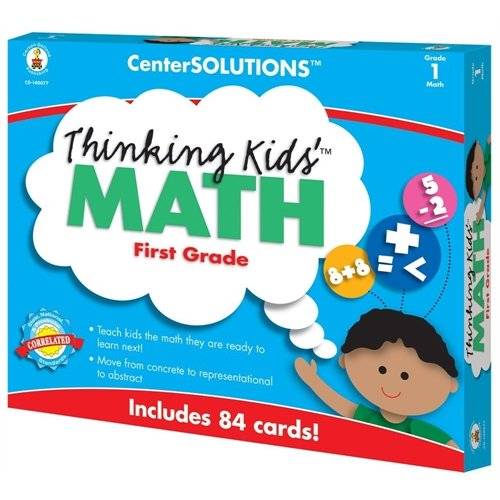 Thinking Kids Math Cards, Grade 1