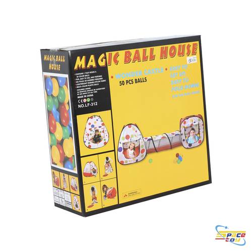 خيمة و بيت الكرات السحري (Magic Ball House) - قلعة العجائب والمغامرة!