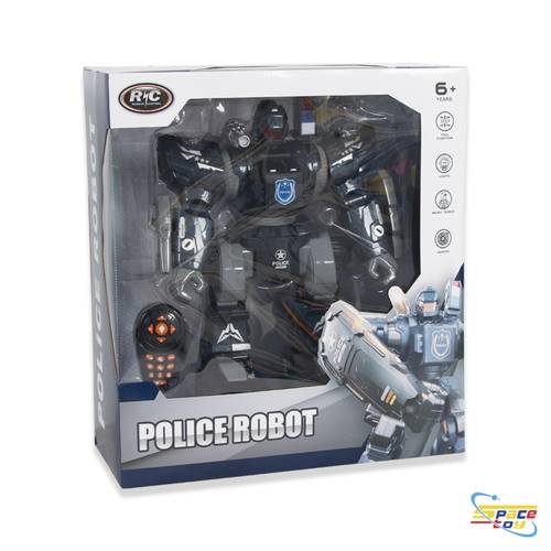 روبوت الشرطة الذكي بجهاز تحكم عن بعد (Remote Control Police Robot)