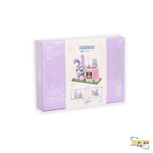 Purple Rabbit Building Blocks