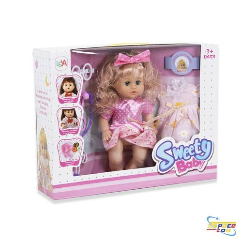 دمية سويتي بيبي (Sweety Baby) - رفيقة طفلتك المثالية للعناية والمرح
