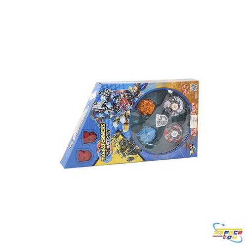 Beyblade Transformers Set with Arena and Launchers