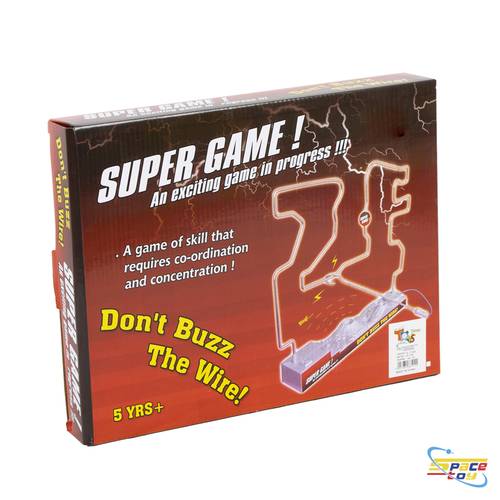 A nerve-wracking game (Don't Buzz The Wire!)