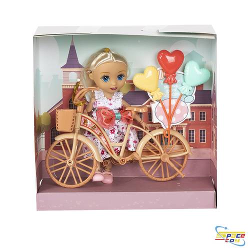 Balloon bicycle doll