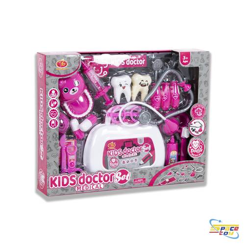 مجموعة طبيب الأطفال المتكاملة (KIDS Doctor Set) - اكتشف مهارات الرعاية والمرح
