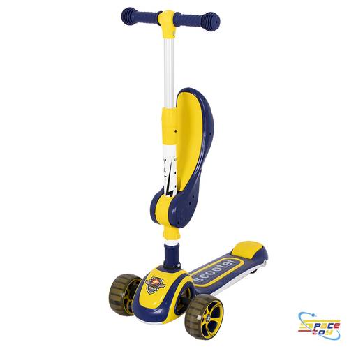 Three-wheeled children's scooter