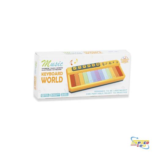 لعبة البيانو الموسيقي التعليمي للأطفال (Music Keyboard World)