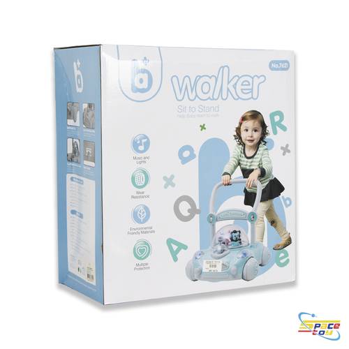 مشاية الأطفال التعليمية 2 في 1 (Sit to Stand Walker)