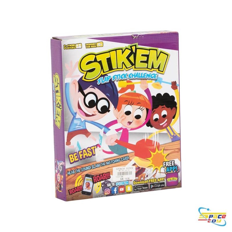 لعبة التحدي والسرعة ستيك إم (STIK'EM - Slap Stick Challenge)