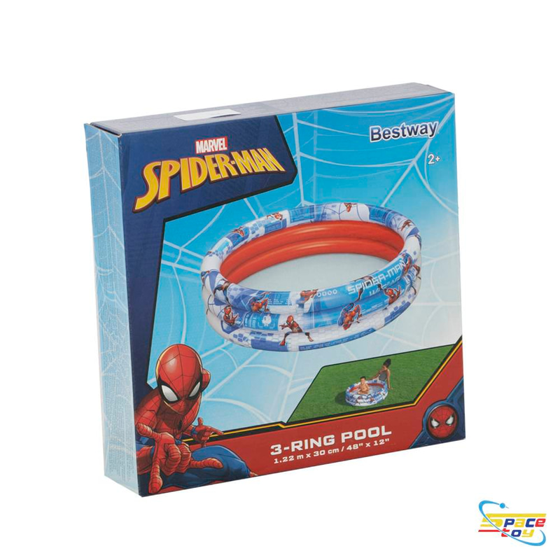 مسبح مارفل سبايدرمان (Spider-Man) بـ 3 حلقات - من بست واي
