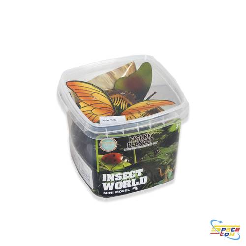 مجموعة مجسمات الحشرات والزواحف التعليمية (Insect World Mini Model)