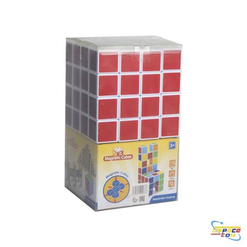 Colorful magnetic building blocks