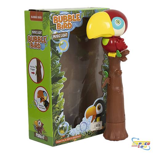 Music and Bubbles Parrot