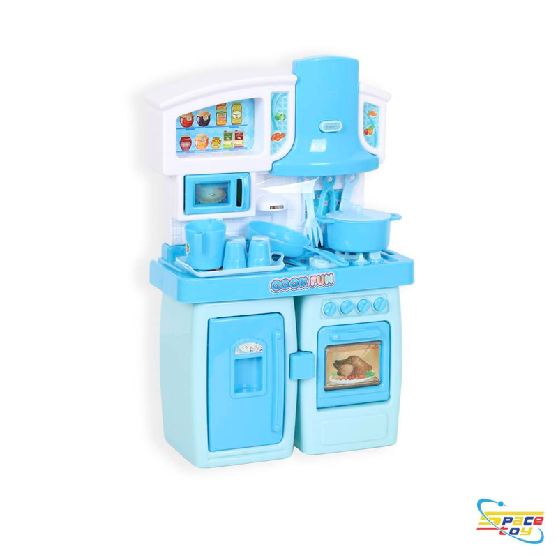 Blue children's kitchen
