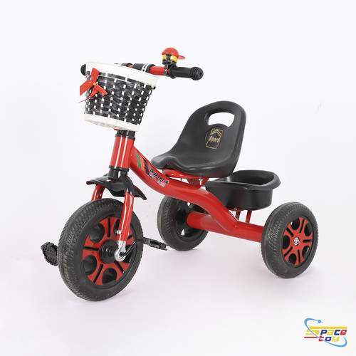 three-wheeled children's bike