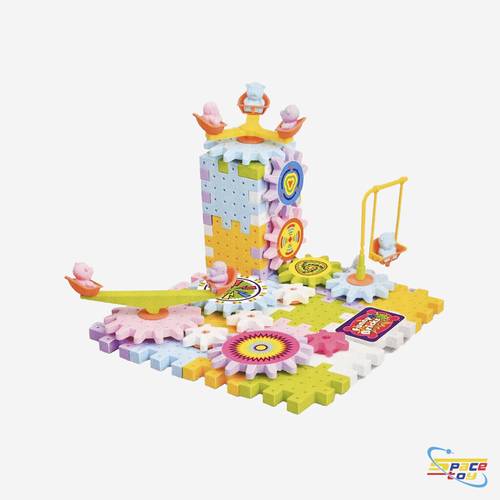 83-piece multi-shape building blocks