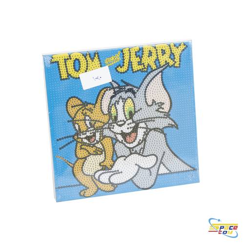 لوحة تلوين بالخرز توم وجيري (Tom & Jerry Diamond Painting) – فن وإبداع